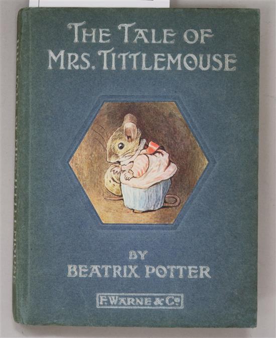 Potter, Beatrix - The Tale of Mrs Tittlemouse, 1st edition,